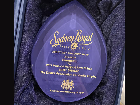 Top Gold & Best Shiraz Trophy - 2021 Pedestal Shiraz