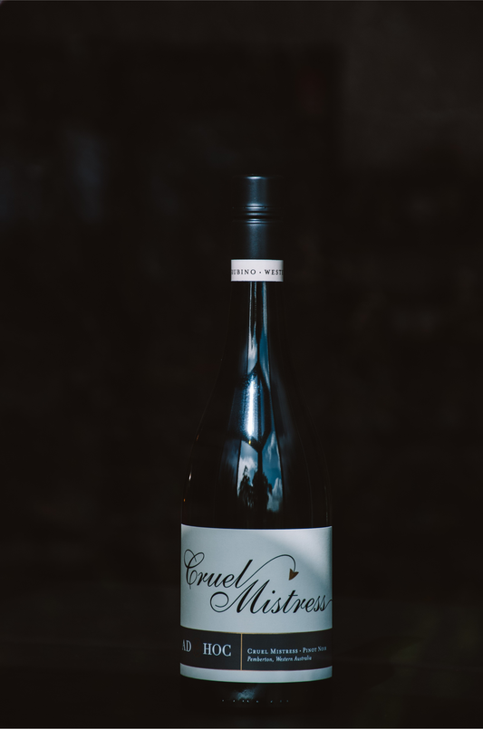 Cherubino Ad Hoc Cruel Mistress Pinot Noir featured in Best of the Press