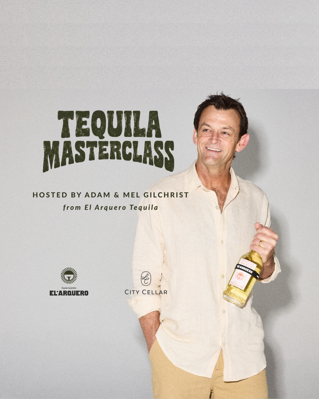 El Arquero Tequila Masterclass with Adam & Mel Gilchrist