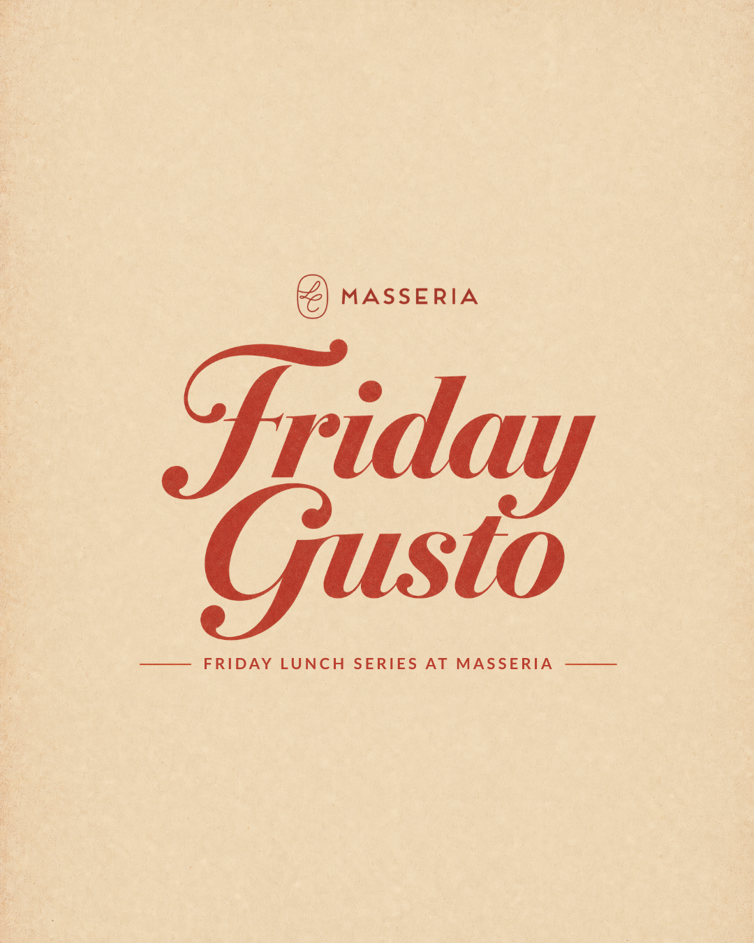 Friday Gusto | Cherubino Museum Wines Lunch