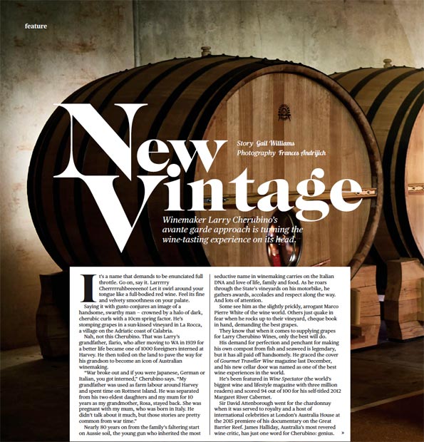 Feature article in Sunday Times