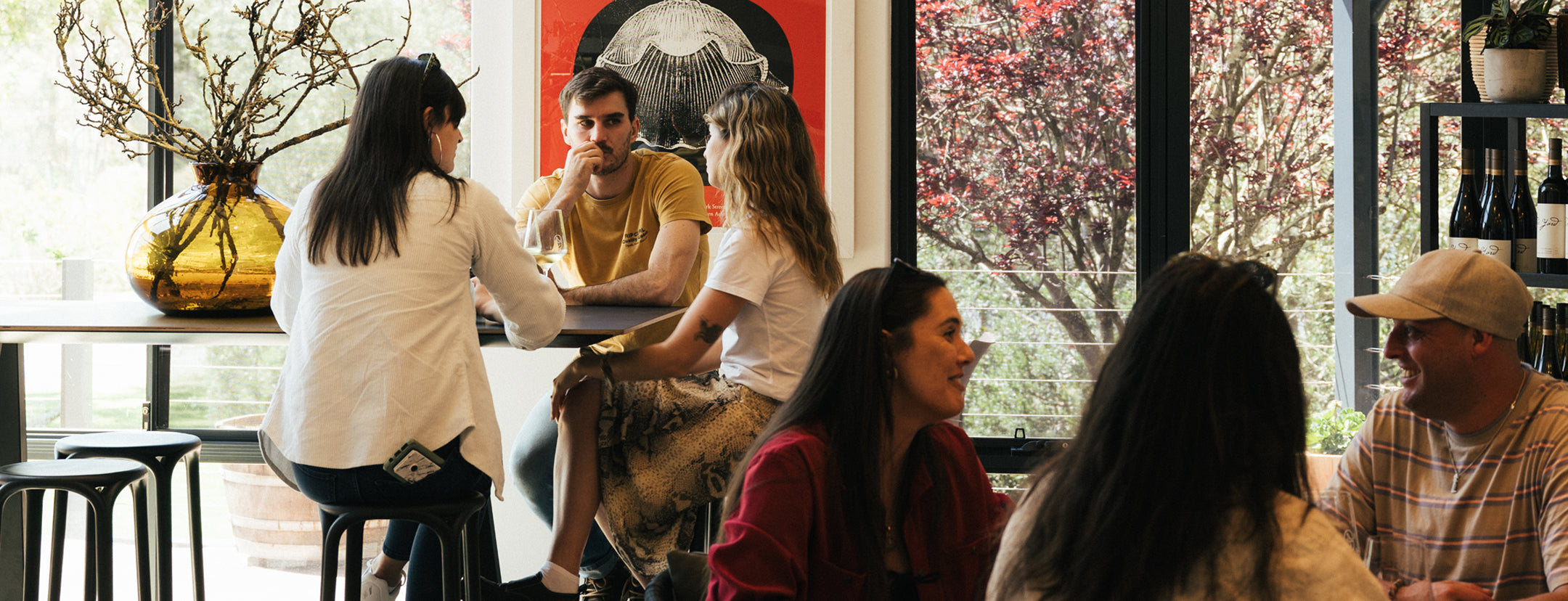Wine Tastings and Produce Shop Ad Hoc Cellar Door.