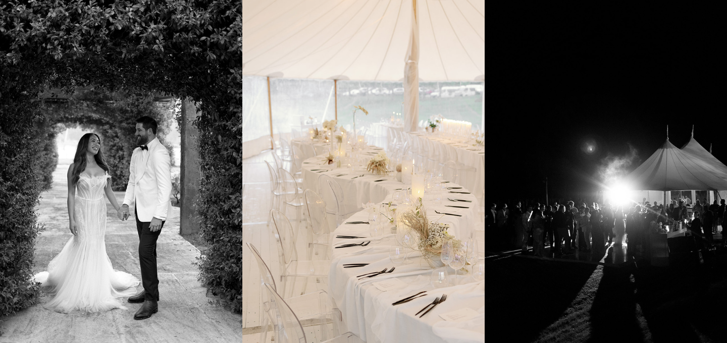 Marquee wedding Masseria Restaurant